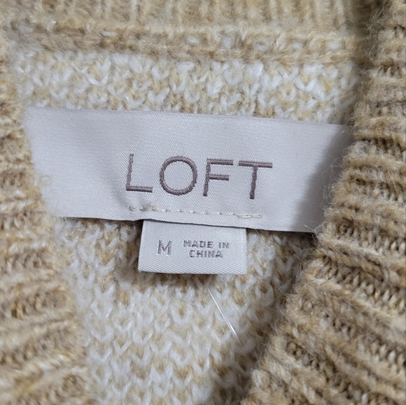 NWT Loft Mock Neck Sweater - Picture 2 of 5